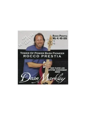 Dean Markley 2657 ML-4 NPS Round Core Satz 045"-105" - Med. Light Rocco Prestia - Nur noch heute