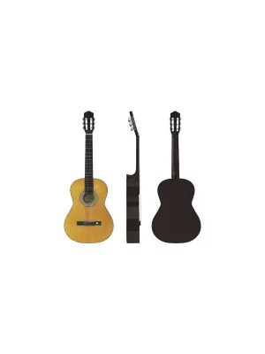 Tenson 4/4 Konzertgitarre Classic Series in Schwarz | Preishit