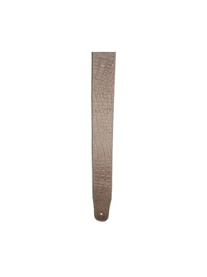 Richter Cayman Leder Gitarrengurt - Tan, Made in Germany - Sonderaktion