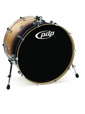 Sofort lieferbar | PDP 24" x 18" Bassdrum - Platinum Series - Natural to Black Burst "Showroom Modell"