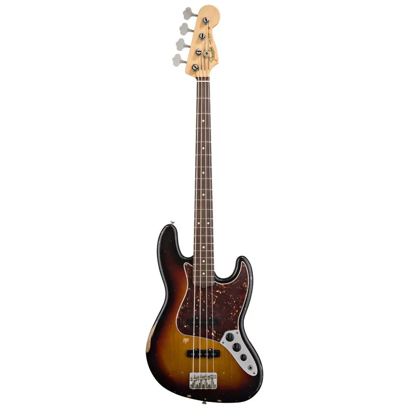 Fender 60‘s Jazz Bass Road Worn in 3 Color Sunburst | Online bestellbar