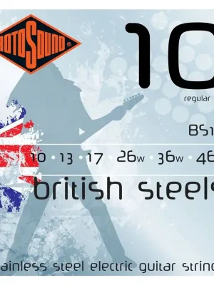 Auf Lager | Rotosound BS10 British Steel 10er Satz - Regular