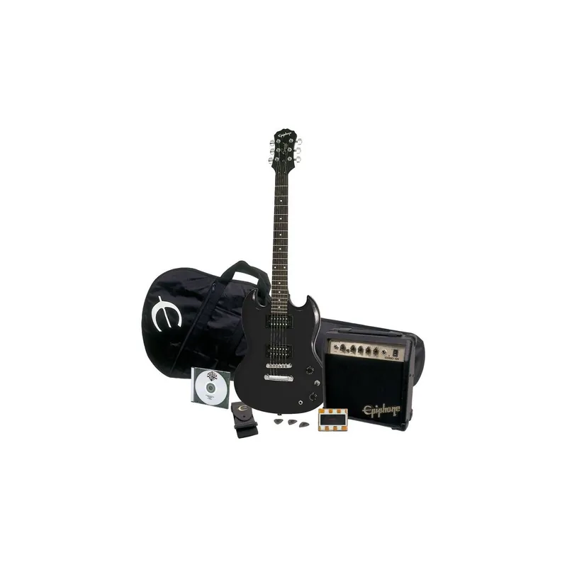 Schneller Versand - Epiphone Playerpack SG Special II Ebony