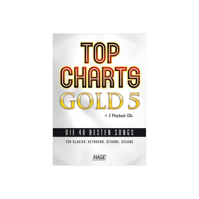 Hage-verlag Top Charts Gold 5 + 2CD´s | Beliebt