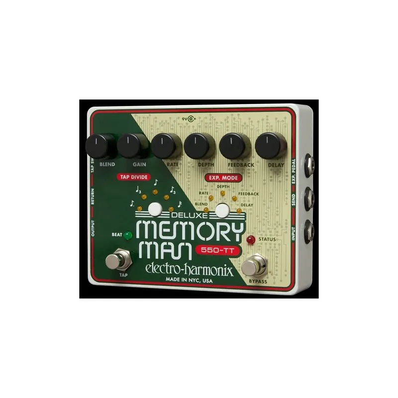 Profi-Qualität - Electro-harmonix Deluxe Memory Man Tap Tempo 550ms