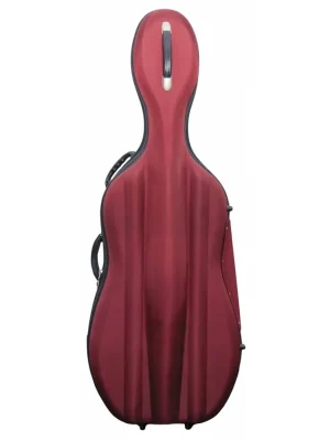 Schneller Versand - Petz Premium 4/4 Cello-Etui Hartschaum rot "B-Stock"