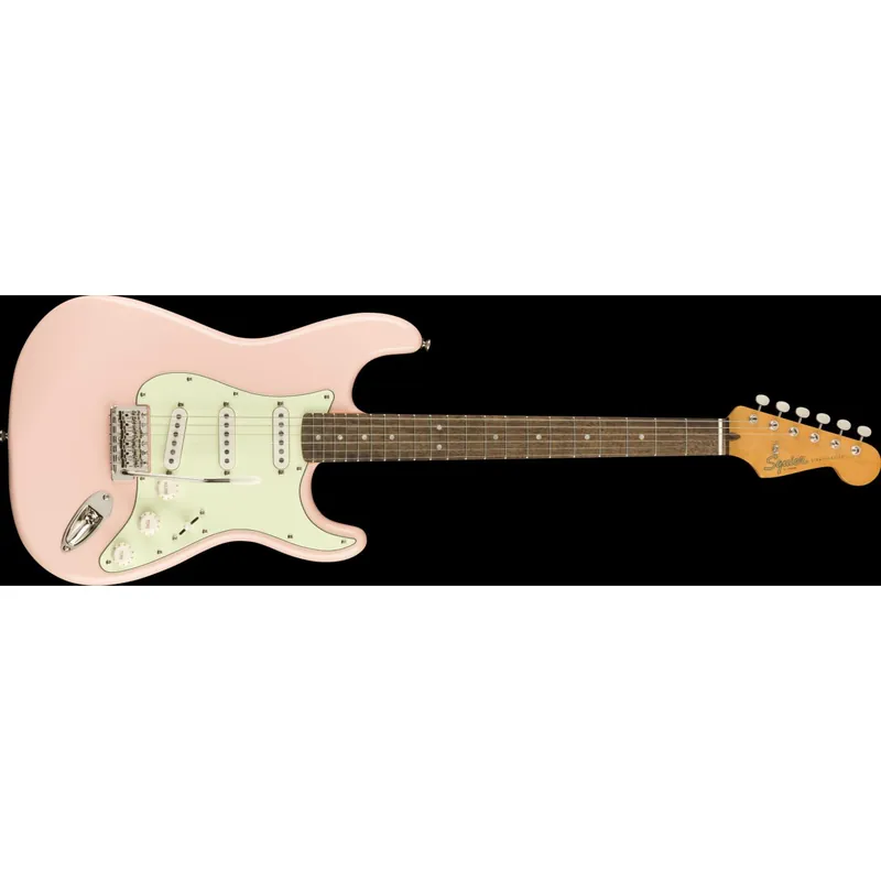 Squier FSR Classic Vibe ‘60s Stratocaster®, Laurel Fingerboard, Shell Pink with Mint Pickguard - Nur solange der Vorrat reicht