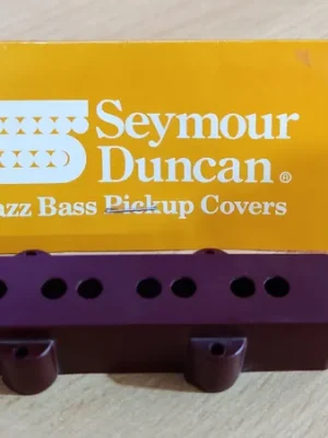 Mega-Angebot - Seymourduncan Pickup Cover Short Jazzbass PU neck, maroon
