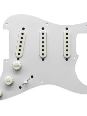 Seymourduncan Joe Bonamassa Signature Bonnie Strat - Loaded Pickguard - White - Begrenzte Stückzahl