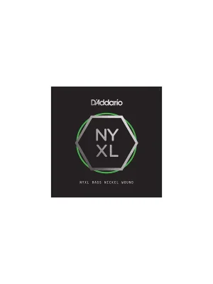 Günstig - D‘addario NYXLB100 Einzelne mit vernickeltem Draht umsponnene Saite für Bassgitarre, volle Größe, .100