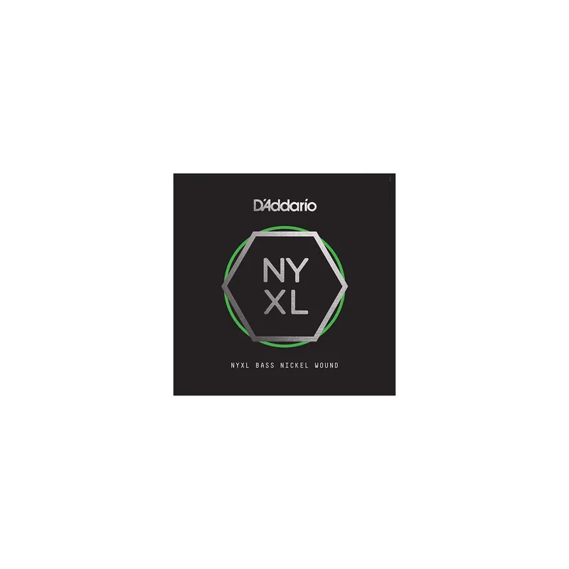 Günstig - D‘addario NYXLB100 Einzelne mit vernickeltem Draht umsponnene Saite für Bassgitarre, volle Größe, .100