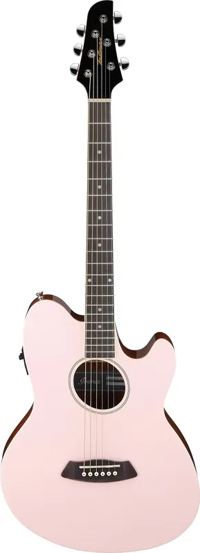 Hohe Qualität - Ibanez TCY10E Talman Doppel Cutaway Pastel Pink