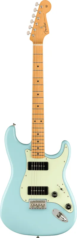 Fender Noventa Stratocaster®, Maple Fingerboard, Daphne Blue | Knallerpreis