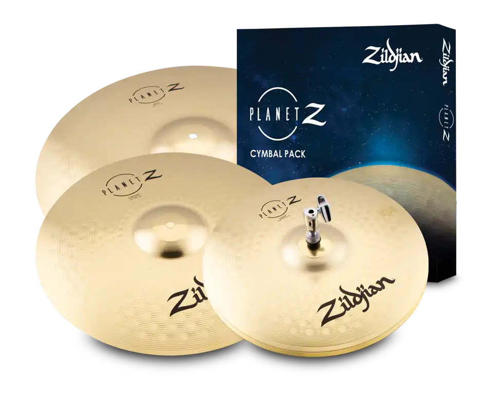 Zildjian Beckenset Planet Z 4 Pack, 14H, 16Cr, 20R | Aktion