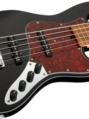 Herstellerpreis | Sadowsky MetroExpress 21-Fret Vintage J/J Bass, Morado Fingerboard, 5-String - Solid Black High Polish "B-Sto