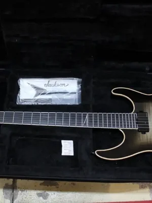 Letzte Stücke - Jackson Jackson Limited Edition Wildcard Series Soloist SL2FM Transparent Black Burst USED1!