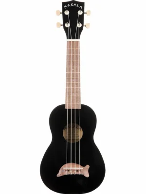 Kala MK-SD-CBK - Charcoal Black Soprano Dolphin Ukulele, with Tote Bag "B-Stock" | Extra-Rabatt