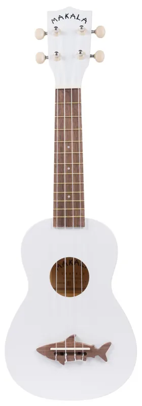 Knallerpreis | Kala MK-SS-WHT - Great White Soprano Shark Ukulele, with Tote Bag "B-Stock"