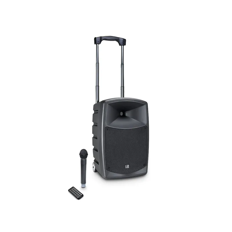 Schnäppchen - LD Systems ROADBUDDY 10 - Akkubetriebener Bluetooth-Lautsprecher mit Mixer und Funkmikrofon "Showroom Modell oh