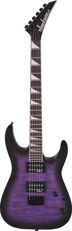 Jackson JS Series Dinky™ Arch Top JS32Q DKA HT, Amaranth Fingerboard, Transparent Purple Burst (B-Stock) | Einfach bestellen
