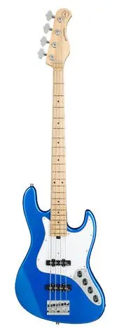 Jetzt erhältlich | Sadowsky MetroExpress 21-Fret Vintage J/J Bass, Maple Fingerboard, 4-String - Solid Ocean Blue Metallic High