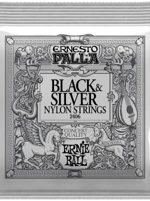 Ernieball Ernesto Palla Black Silver 28-42 | Zertifiziert