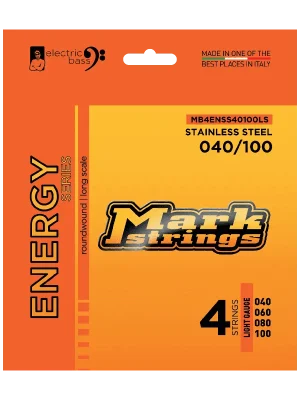 Markstrings Energy 40-100 Electric Bass Stainless Steel | Fast ausverkauft