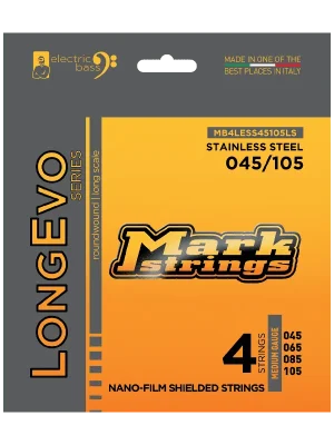 Markstrings Longevo 45-105, Stainless Steel, NANO-Film Shielded, Long Lived - Preiswert
