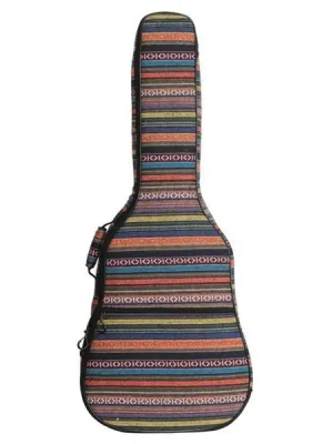 Knallerpreis - Hard BAG Westerngitarre Tasche Bunt 10mm Polsterung
