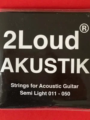 Nur diese Woche | 2loud Akustik Strings, Semi Light .011-.050