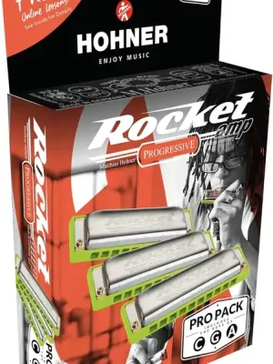 Hohner Rocket-Amp Pro Pack C/G/A - Brandneu