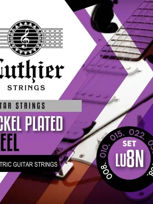 Sehr gut bewertet - Luthier LU-8N Nickel Plated Steel String, .008 - .038