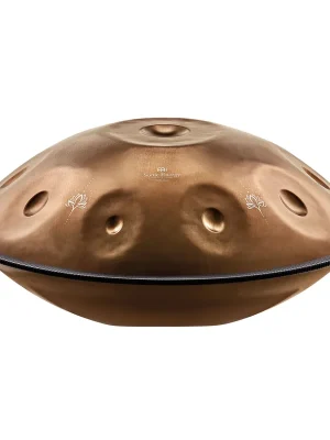 Kundenfavorit | Meinl Sonic Energy HPSTL102CU Sensory Handpan Edelstahl E La Sirena, 10 Töne, 432 Hz, Vintage-Kupfer