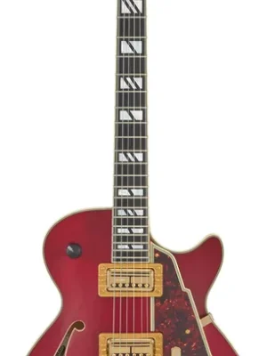 D‘angelico Deluxe Bob Weir 3 Satin Trans Wine (Showroom-Modell) - Werkspreis