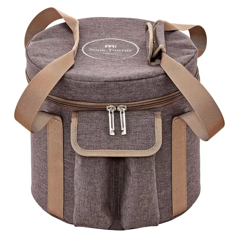 Schnelle Zustellung - Meinl Sonic Energy CSBB8BR 8" Crystal Singing Bowl Bag, für 8" Klangschalen - Braun