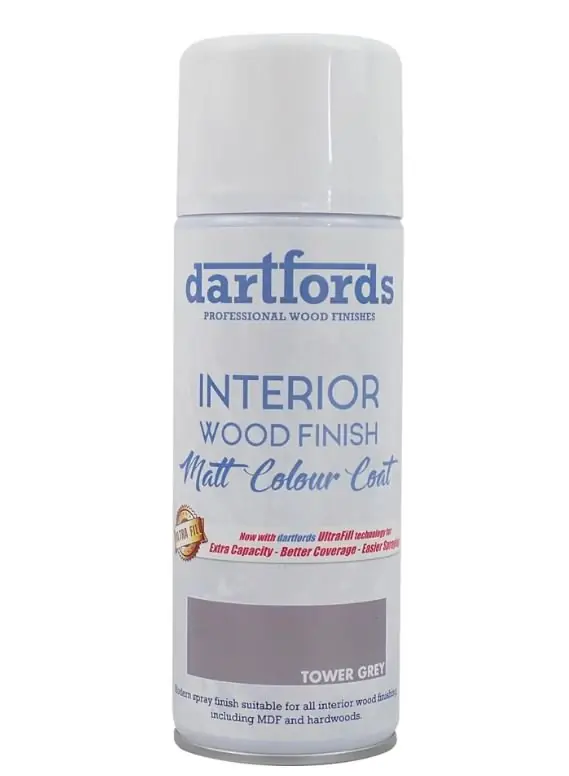 Fast ausverkauft | Dartfords Nitrocelluloselack Country Tower Grey - 400ml Aerosol