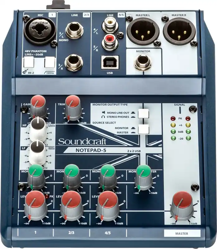 Jetzt kaufen | Soundcraft Notepad-5