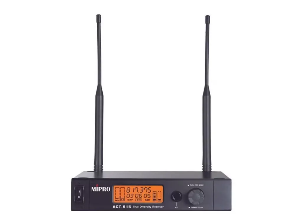 Begrenzte Stückzahl - Mipro ACT-515 UHF 1-Kanal Empfänger 518-542 MHz (5NB)