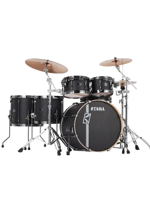 Nur diese Woche - Tama Superstar Hyper Drive Drumset 22" Flat Black