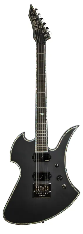 Begrenzte Stückzahl - B.c.rich Mockingbird Extreme with Evertune Bridge, Lefthand - Matte Black