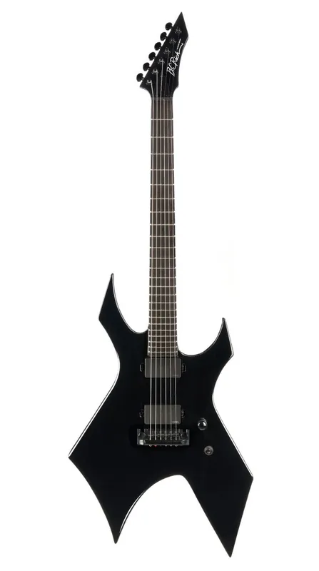 B.c.rich Warlock Prophecy with Quad Bridge - Gloss Black - Markenqualität
