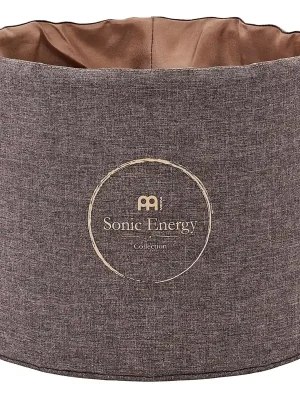 Meinl Sonic Energy 11" Crystal Singing Bowl Sleeve Braun - Meistverkauft
