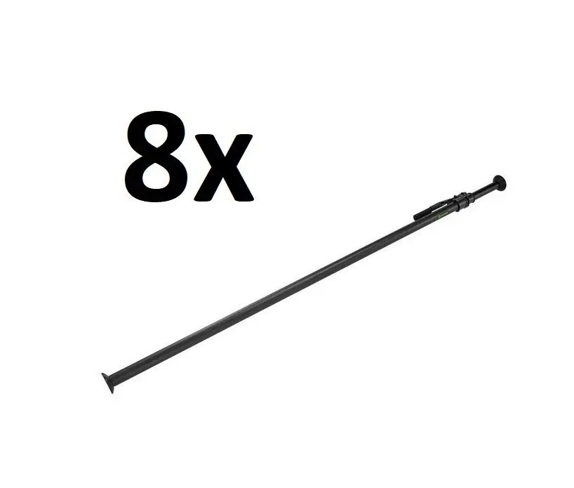 Gravity LS VARI-POLE 01 B Klemmstange 2,10 - 3,70m (8 Stück) | Neu eingetroffen