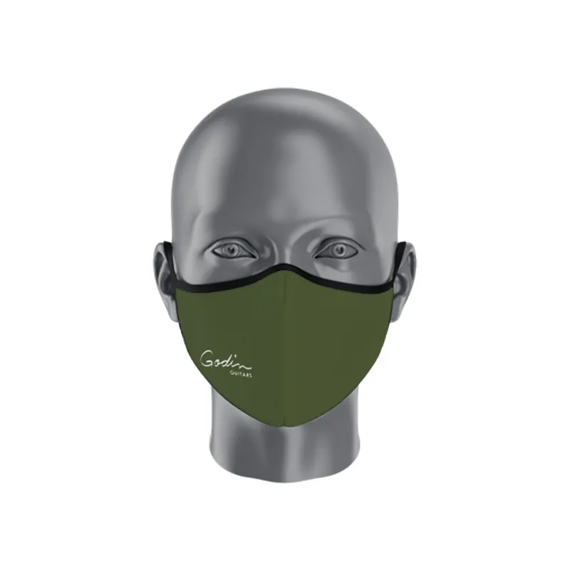 Godin Face Mask Army Green - Qualitätsprodukt
