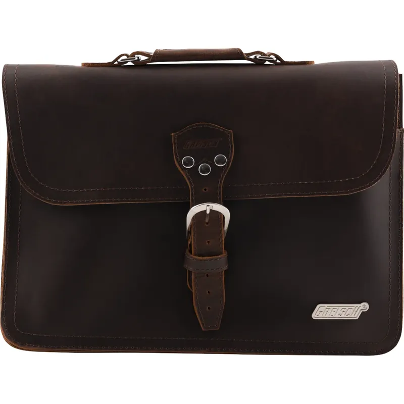 Gretsch Limited Edition Leather Laptop Bag, Brown - Sehr gut bewertet