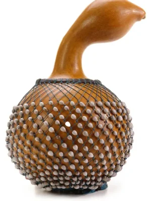 Afroton ACH722 Chekere, Ø 18-22cm, Samennetz - Sehr beliebt