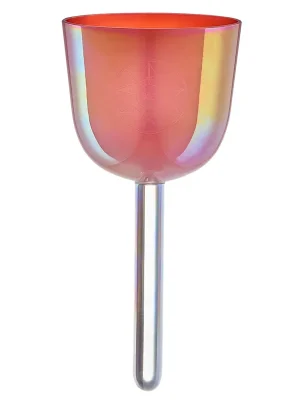 Meinl Sonic Energy 3,25" Essence Solfeggio Crystal Singing Bowl 963 Hz, Korallenfarben | Top-Preis