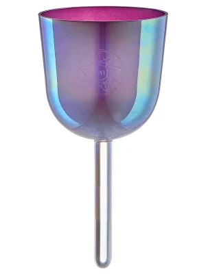 Meinl Sonic Energy 3,75" Essence Solfeggio Crystal Singing Bowl Sol 741 Hz, Lavendelviolett - Preisnachlass