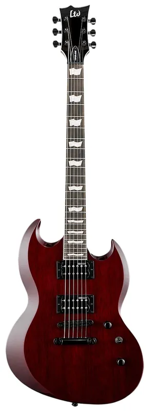 Schnelle Zustellung | ESP LTD VIPER-256 See Thru Black Cherry