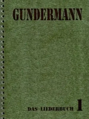 Busch Gerhard Gundermann Liederbuch Band 1 | Profi-Qualität